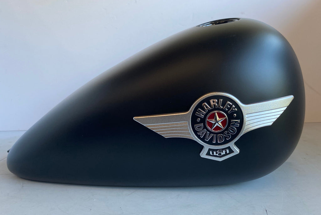 Réservoir carburant noir mat Softail Fat Boy Spécial Harley Davidson REF OEM 61000154BYM