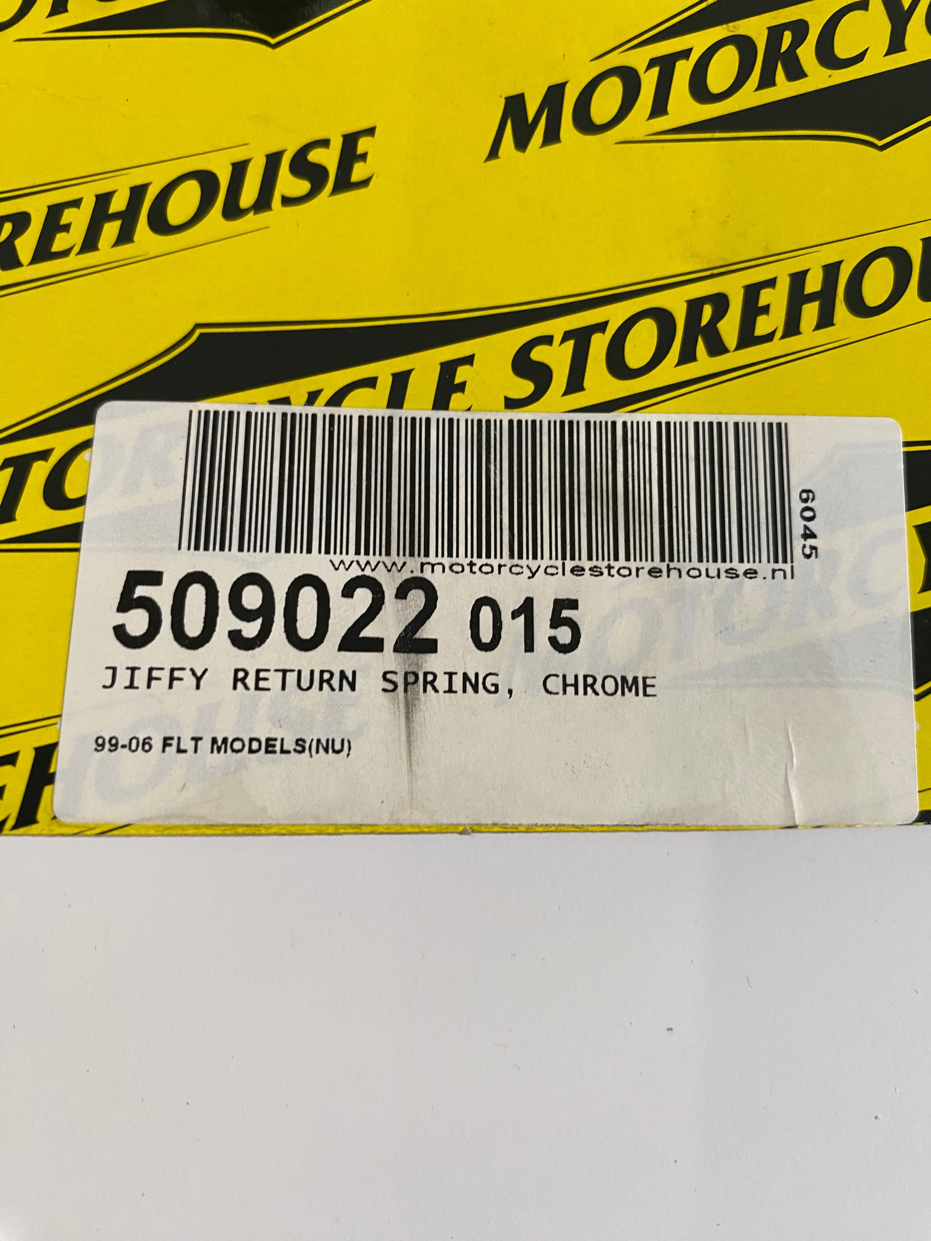 Ressort de béquille chromé Touring Harley Davidson REF OEM 50112-99