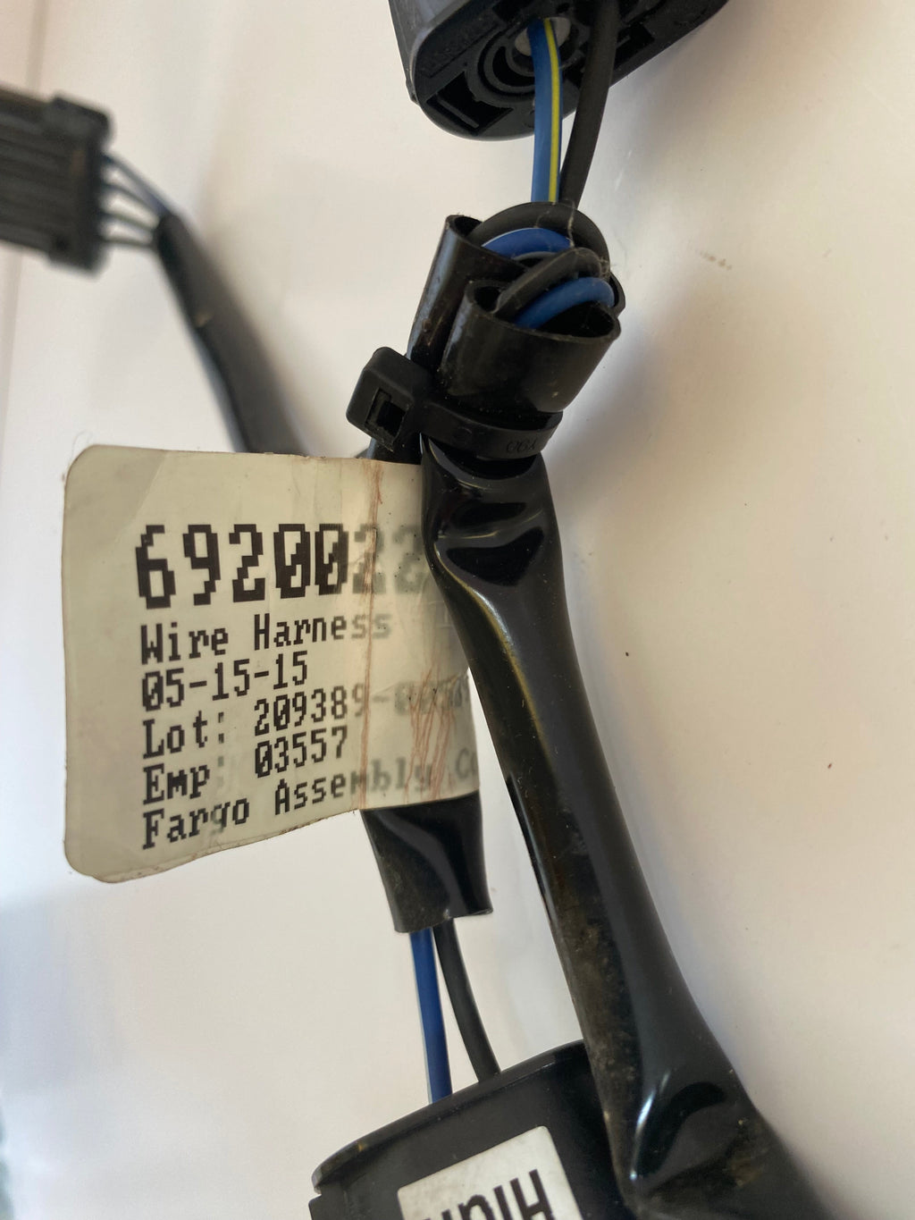 Elektrischer Kabelbaum Scheinwerfer Touring Harley Davidson OEM-Teilenummer 69200223