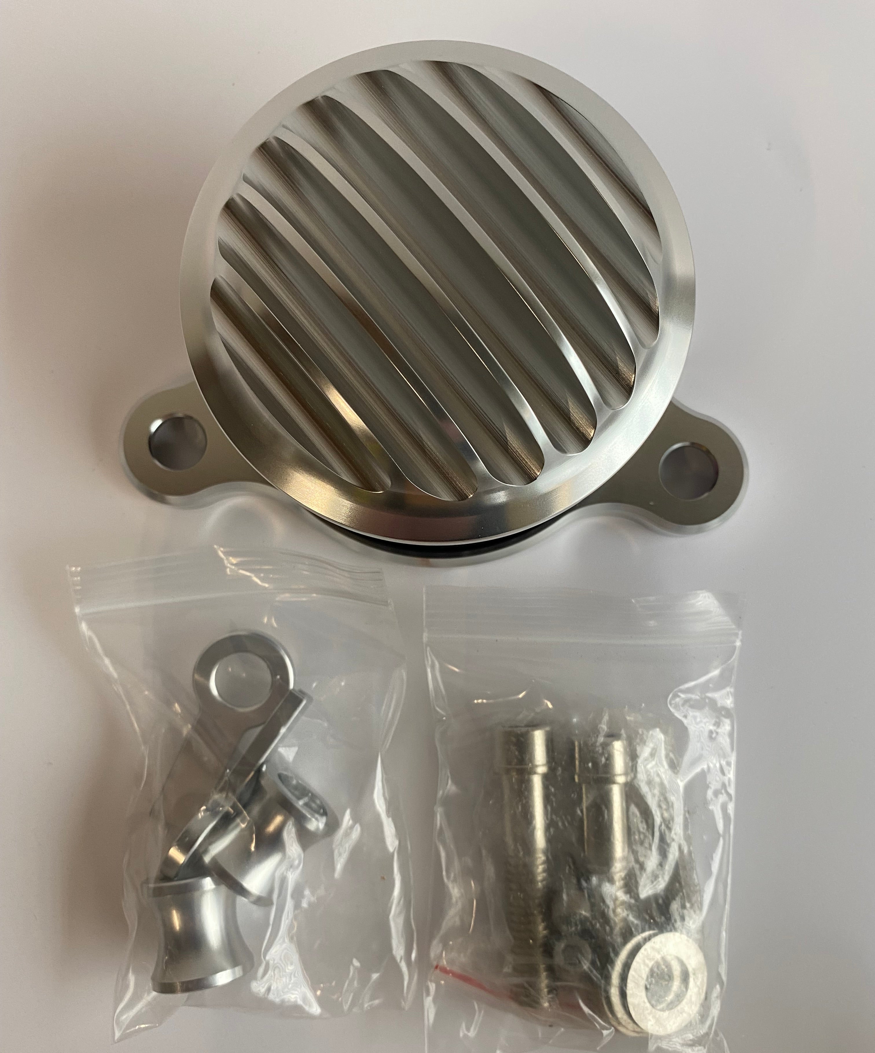 Filtre à air Rough Crafts chrome Sportster Harley Davidson REF MCS 933808