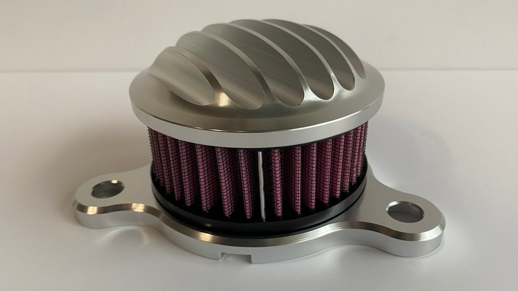 Filtre à air Rough Crafts chrome Sportster Harley Davidson REF MCS 933808