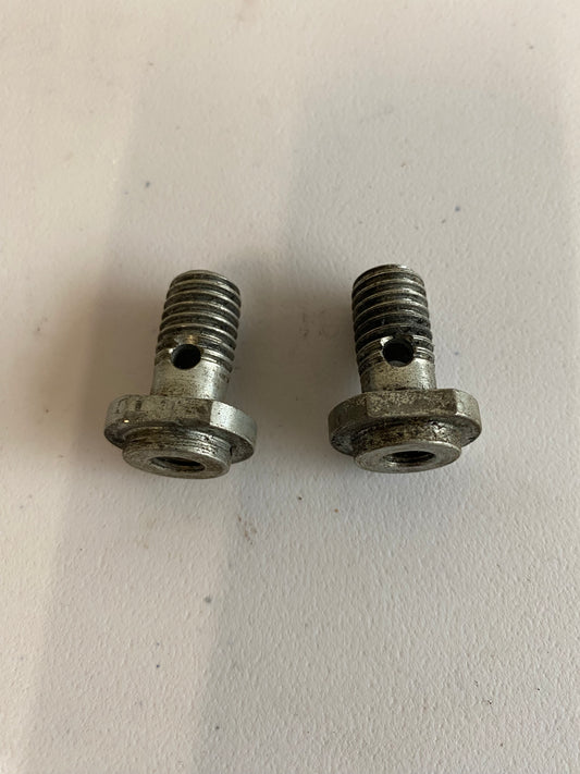 Satz mit zwei S&amp;S 1/2-13 Harley Davidson Entlüftungsschrauben REF: 17-0347
