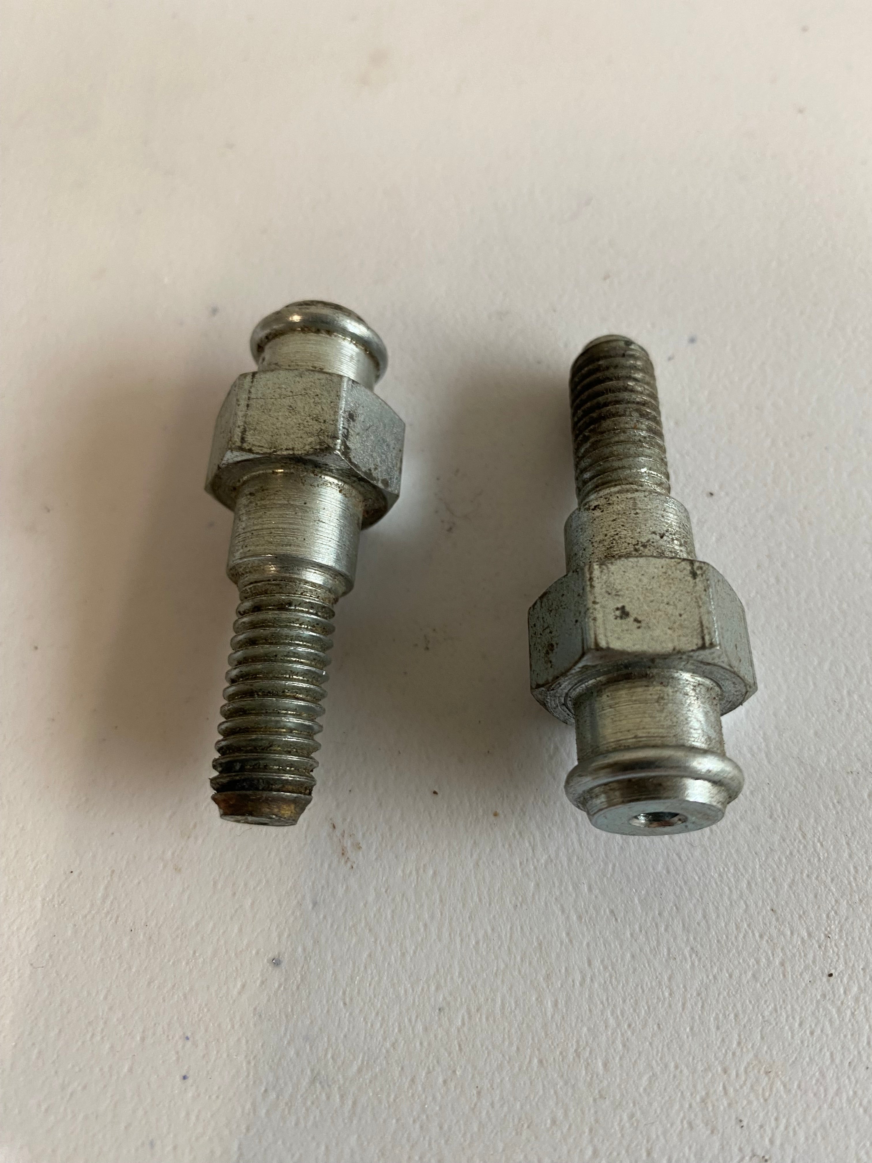 Set of two 3/8-16 Harley Davidson breather screws