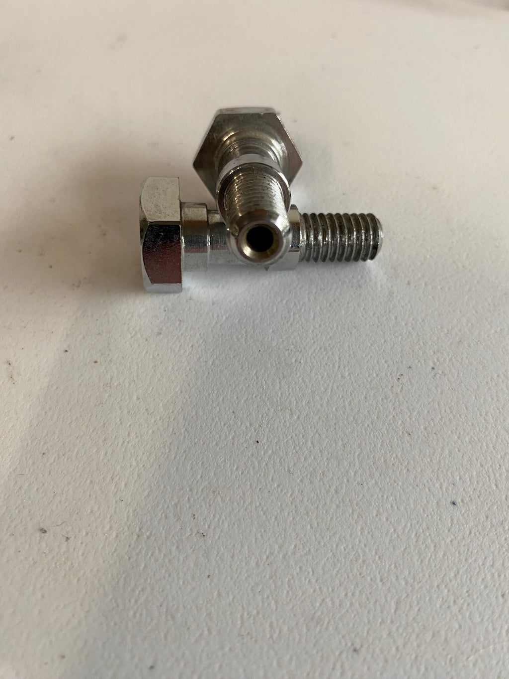 Set of two 3/8-16 Harley Davidson breather screws REF MCS: 999484