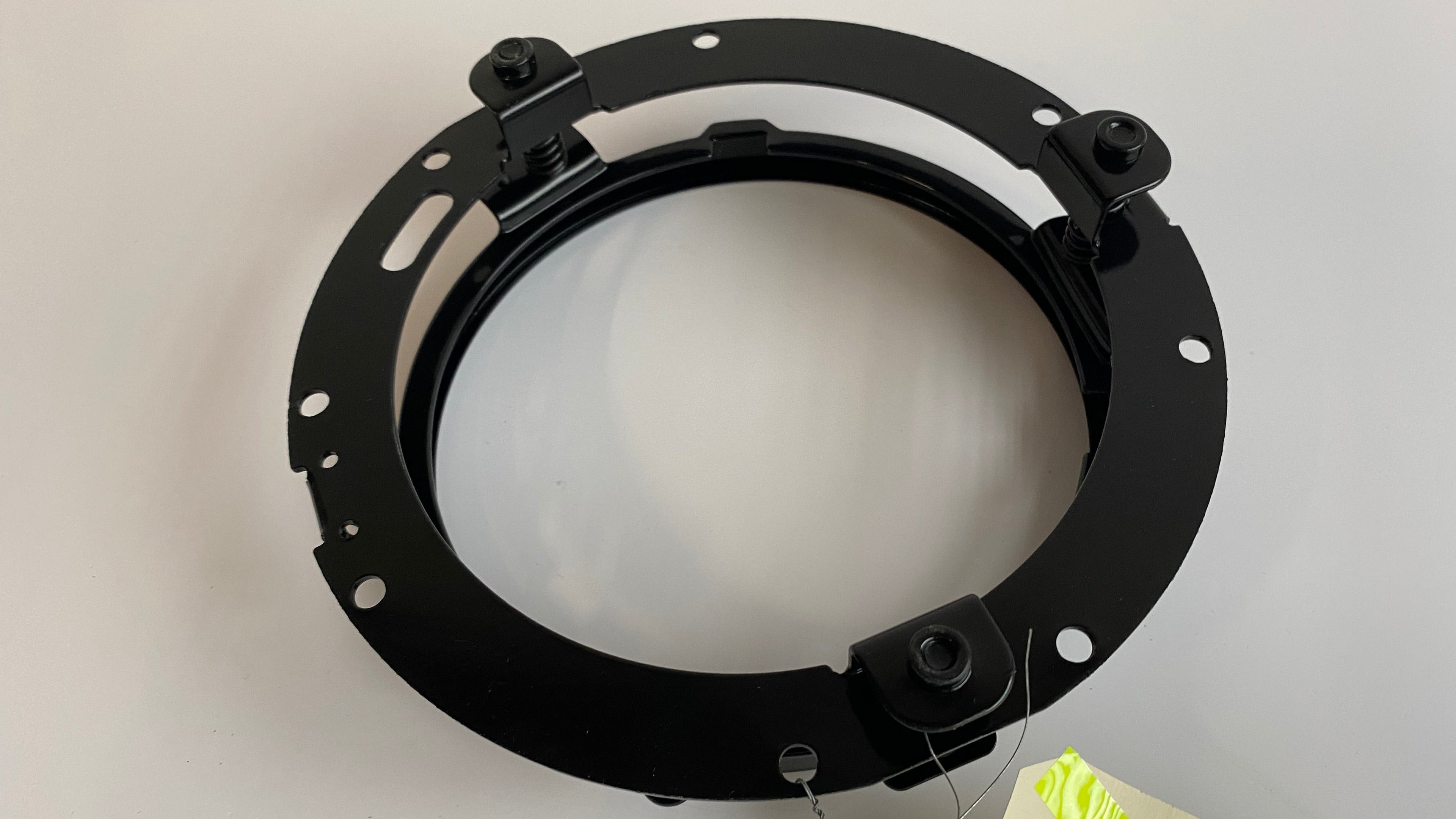 Support optique de phare LED noir 7 pouces Touring Harley Davidson REF Drag 2001-1106