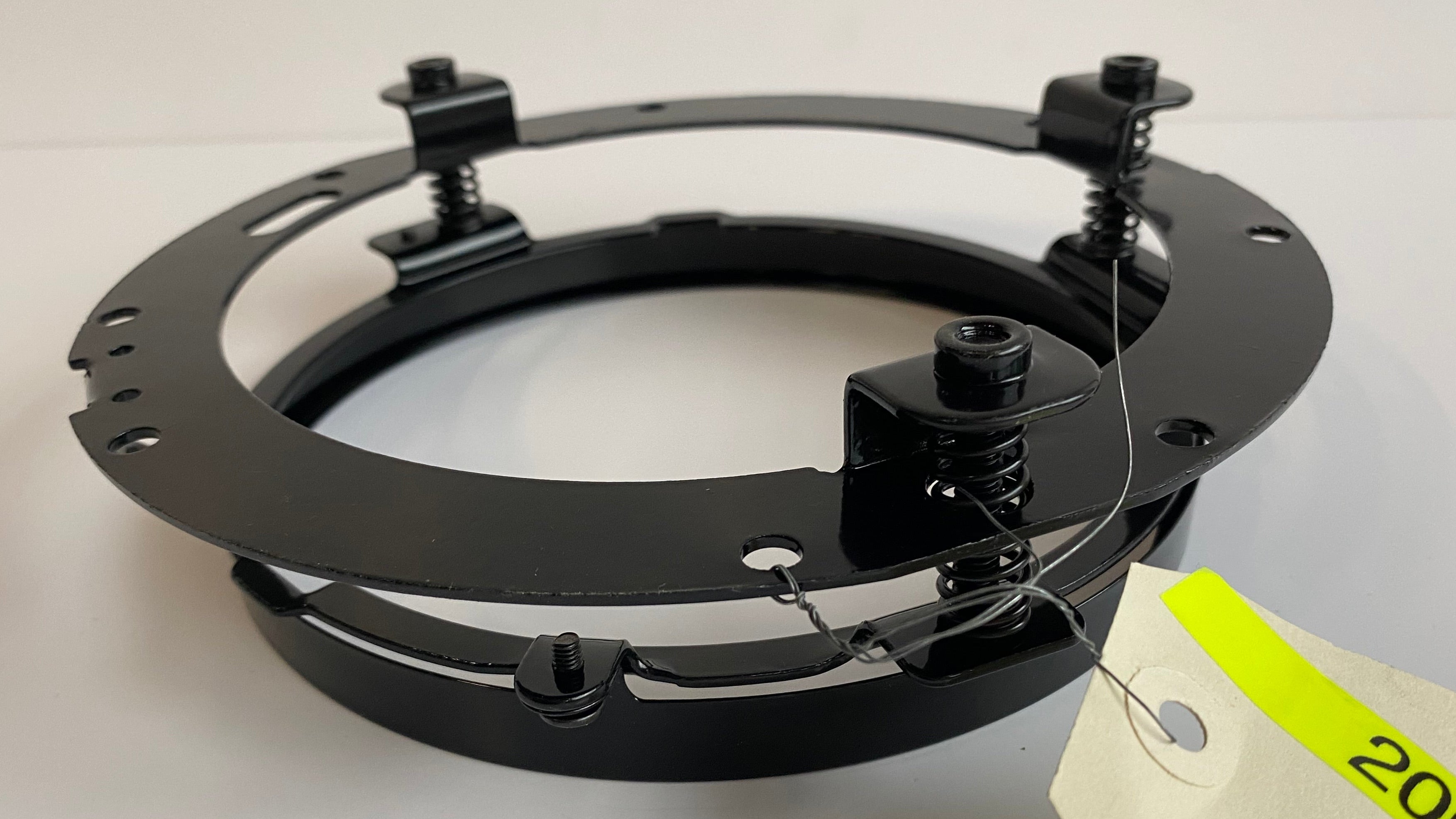 Support optique de phare LED noir 7 pouces Touring Harley Davidson REF Drag 2001-1106