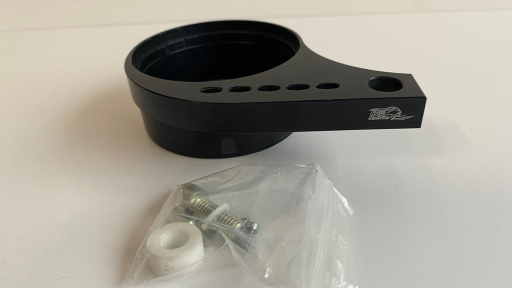 Support de compteur noir latéral Sportster Harley Davidson REF MCS 911332