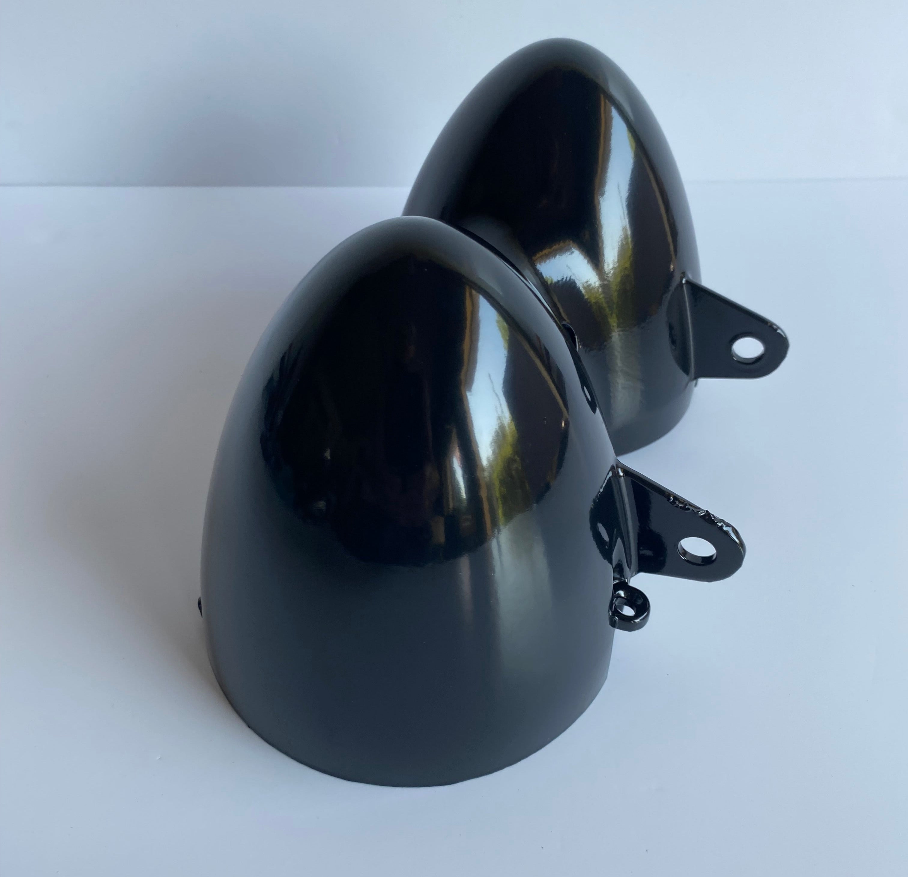 Coque phare double noir Fat Bob Harley Davidson REF OEM 69798-08