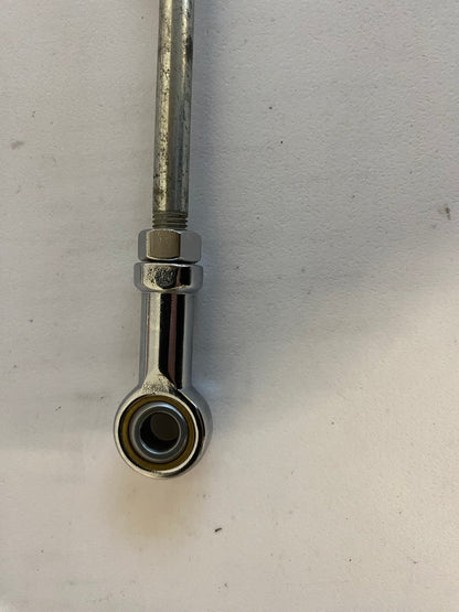 New ball joint selector rod and nickel-plated steel rod Harley Davidson 31.5 =&gt;33.5 cm