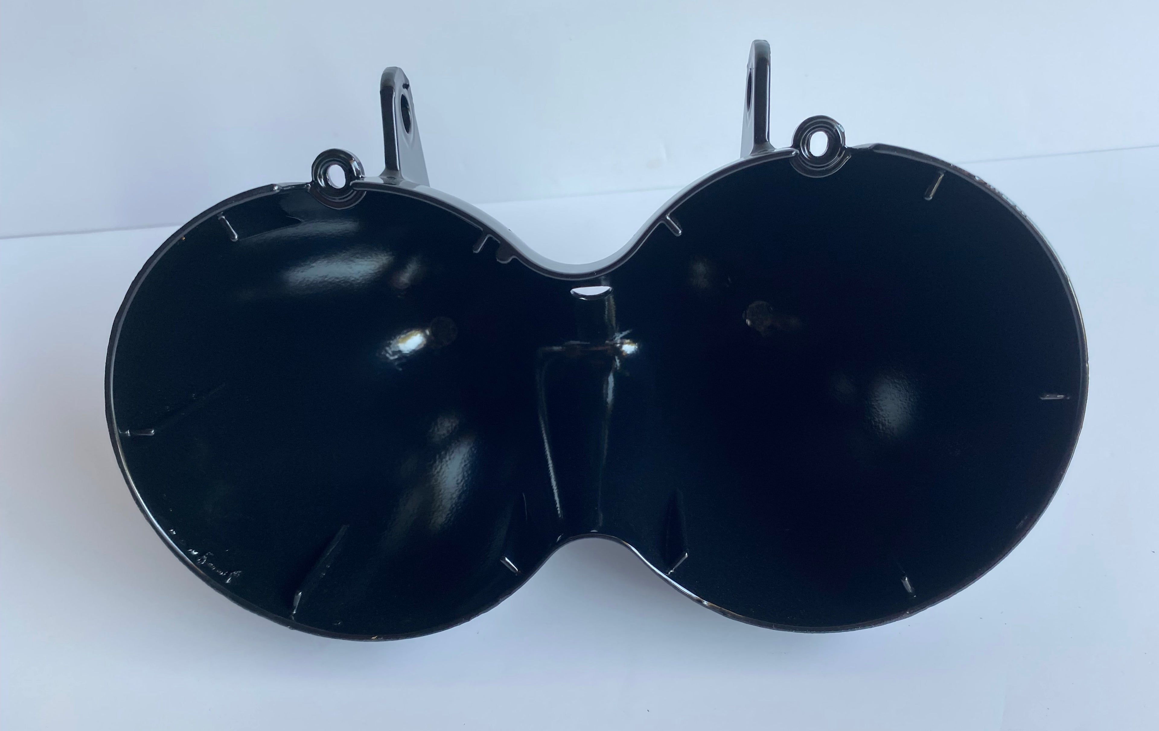 Coque phare double noir Fat Bob Harley Davidson REF OEM 69798-08