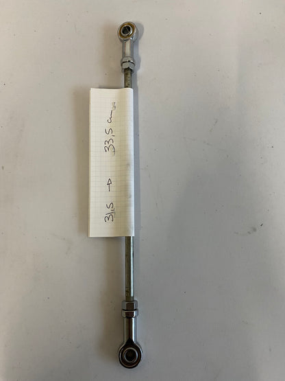 New ball joint selector rod and nickel-plated steel rod Harley Davidson 31.5 =&gt;33.5 cm