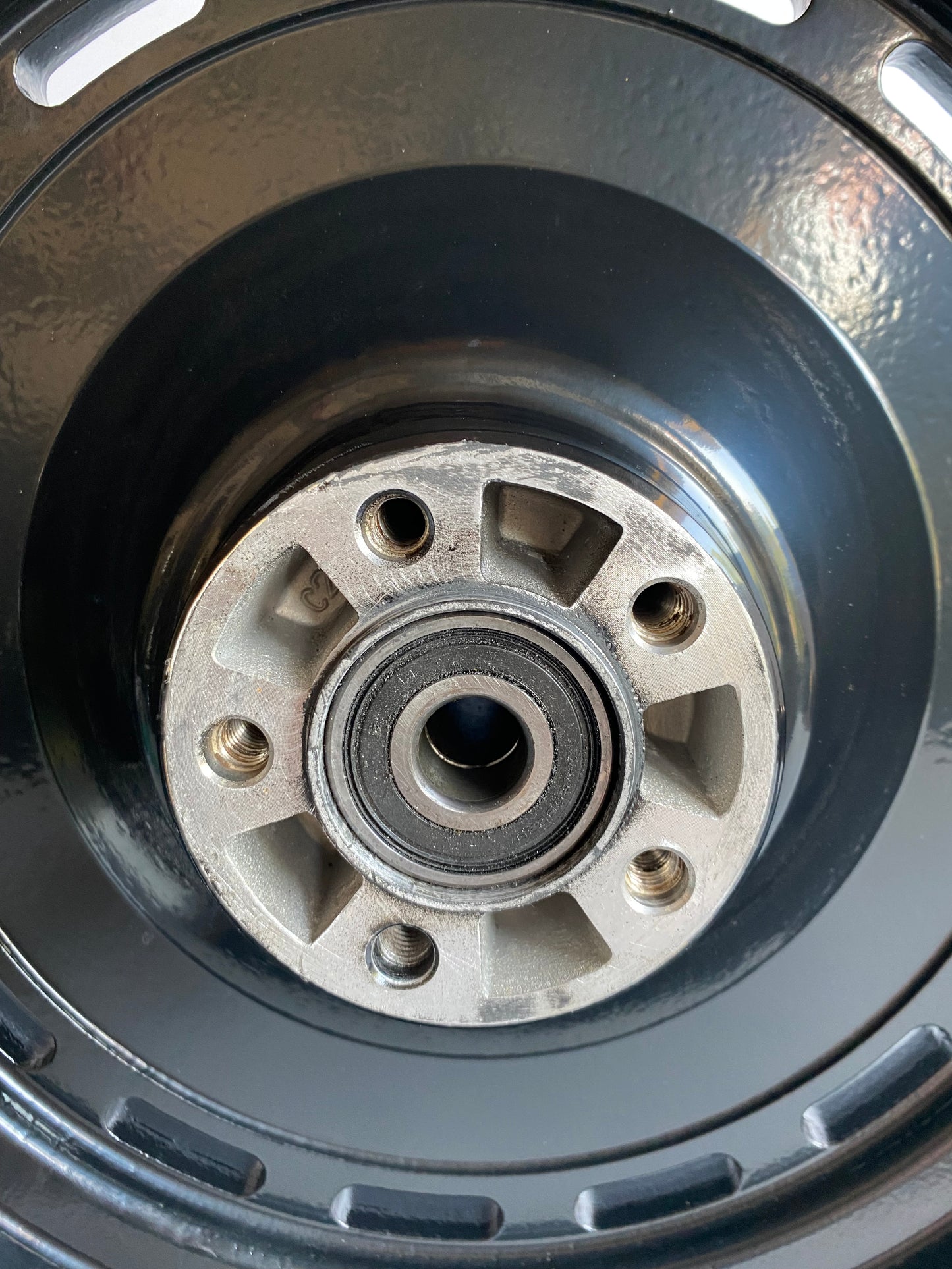 Roue arrière pleine noire Sportster Harley Davidson REF OEM 41013-00A