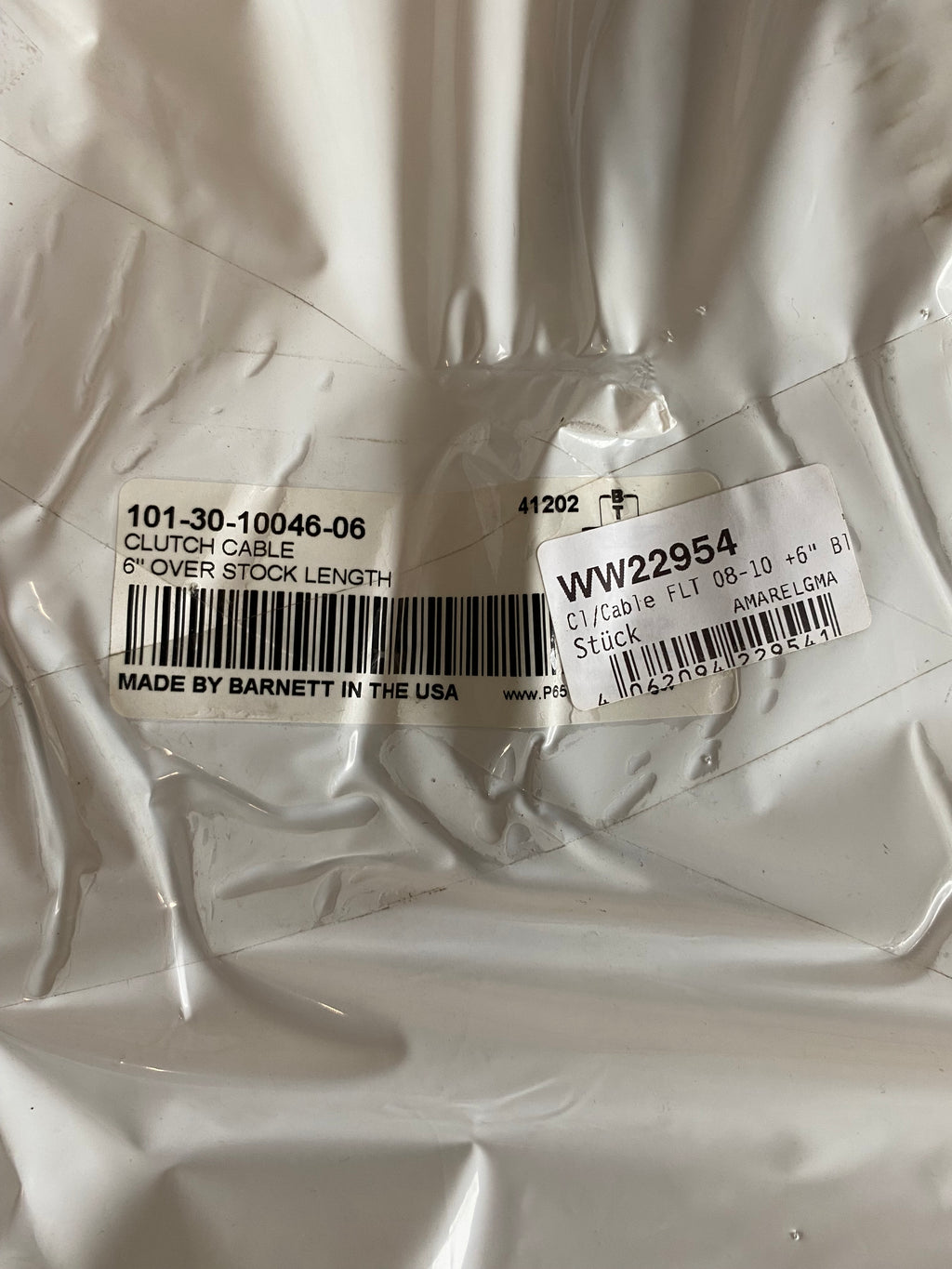 Câble d'embrayage Barnett Touring Harley Davidson REF WW : 22954