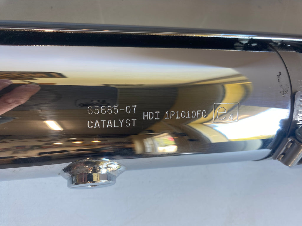 Genuine Harley Davidson Softail Muffler Set REF OEM 65682-07 &amp; 65685-07
