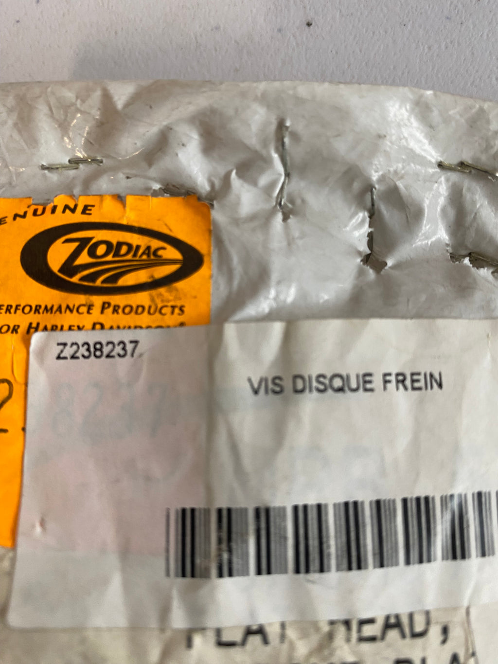 kit de vis fraisées pour disque de frein 5/16-18 REF Zodiac : 238237