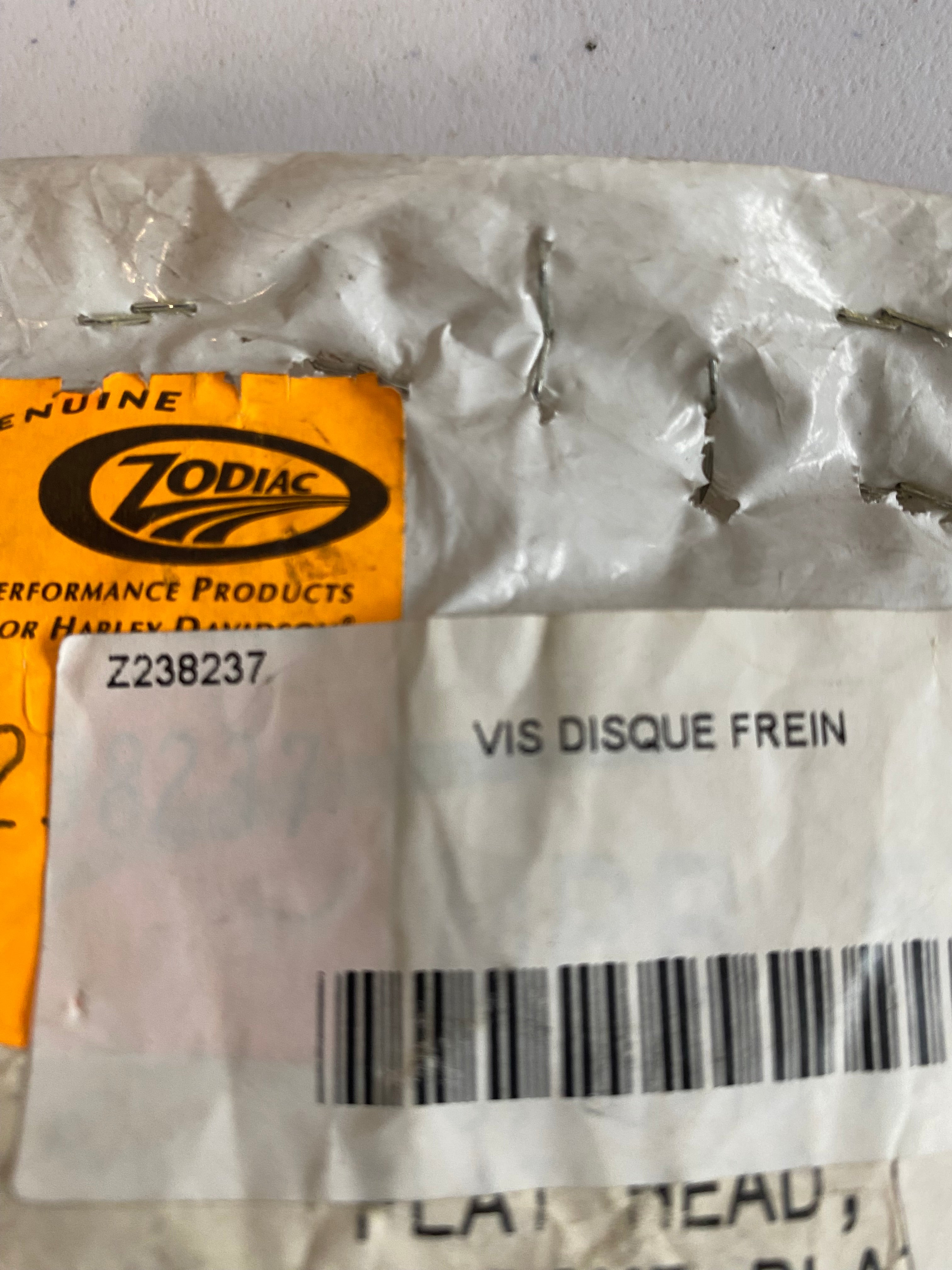 kit de vis fraisées pour disque de frein 5/16-18 REF Zodiac : 238237