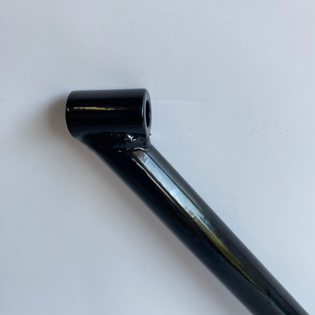 Black passenger footpeg support for Harley Davidson rigid frame REF MCS: 519470