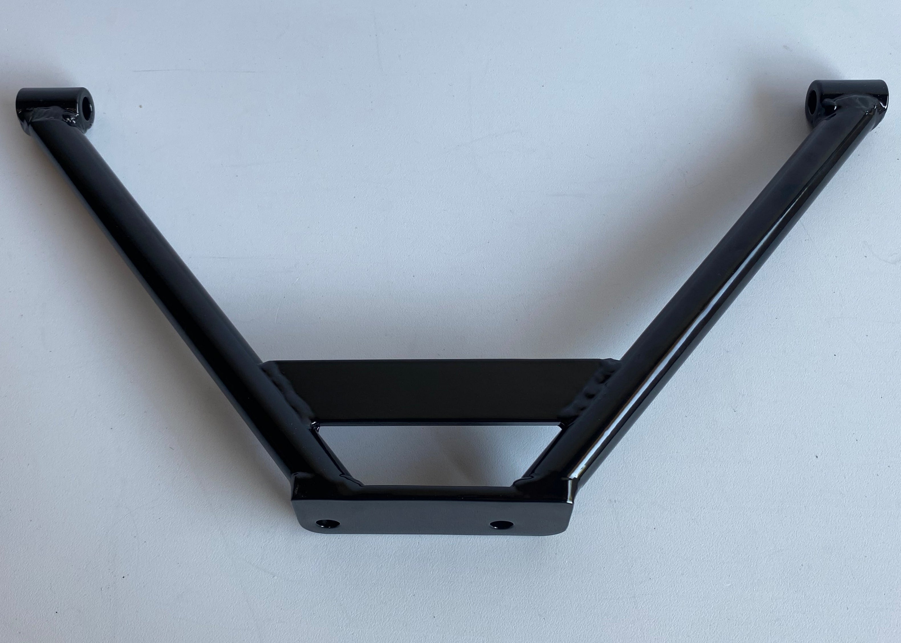 Support noir de cales pieds passager pour cadre rigide Harley Davidson REF MCS : 519470