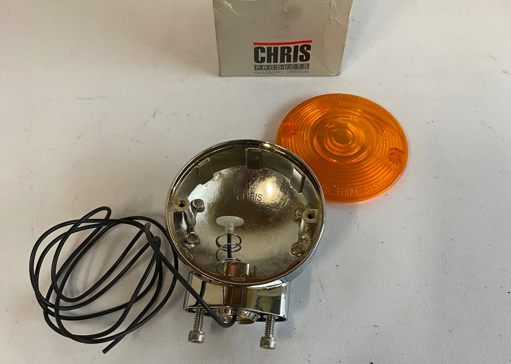 Custom Chrome Harley Davidson Rear Turn Signal REF: 19115