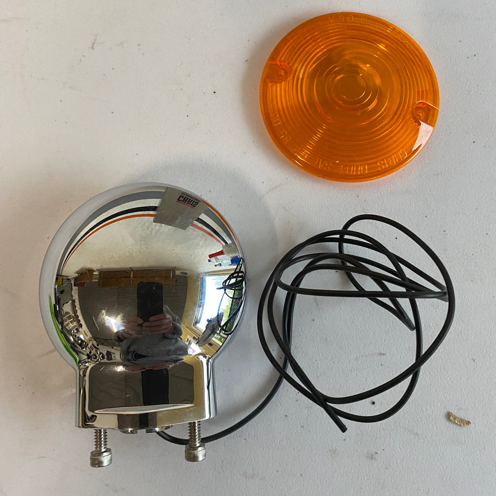 Custom Chrome Harley Davidson Rear Turn Signal REF: 19115