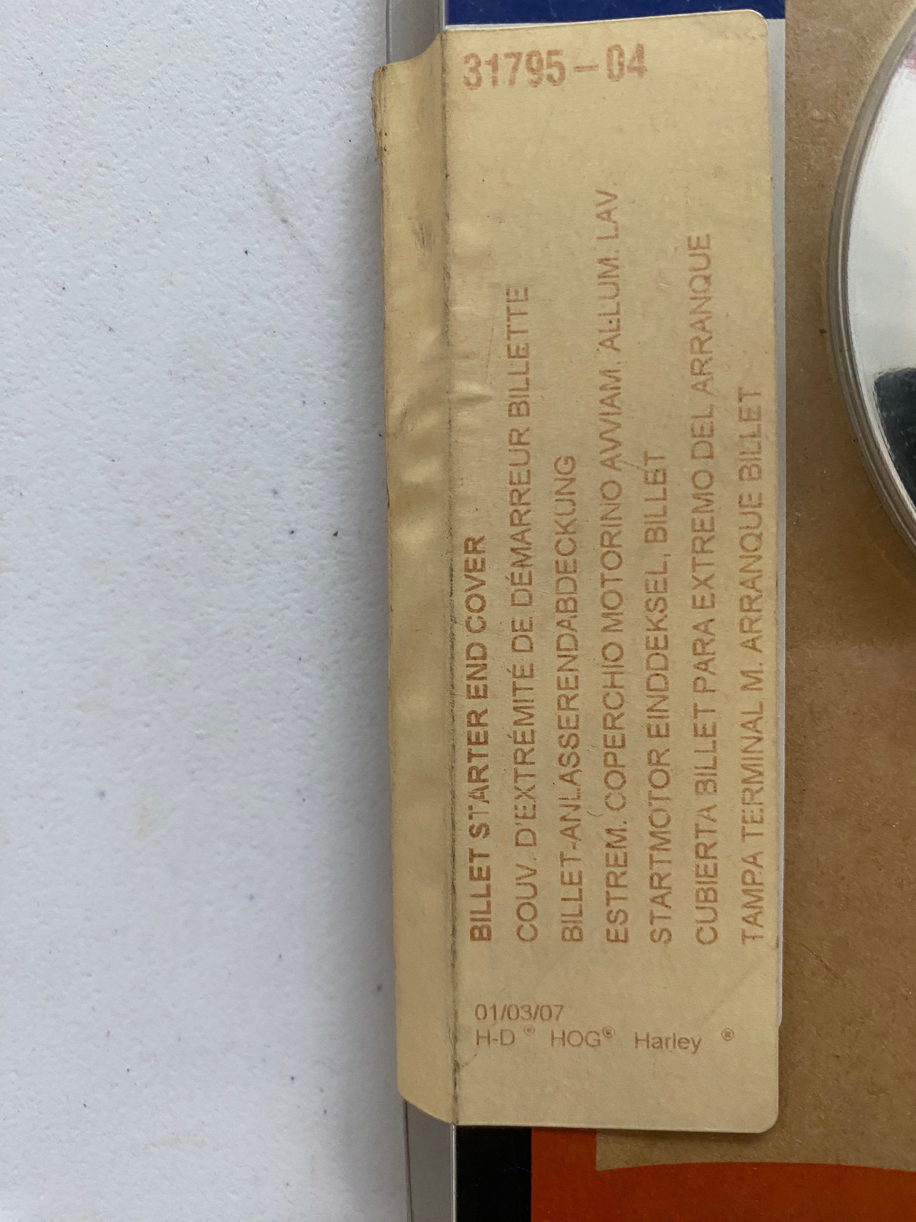 Cache démarreur Harley Davidson REF OEM : 31795-04