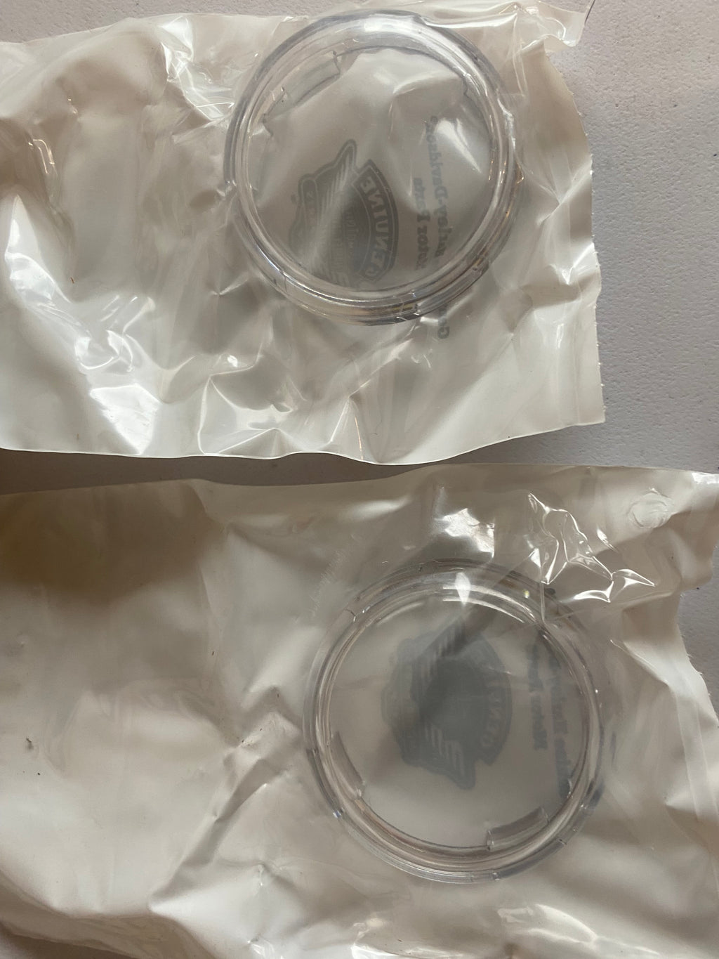 Clear Bullet Harley Davidson cabochon kit OEM REF: 69226-09
