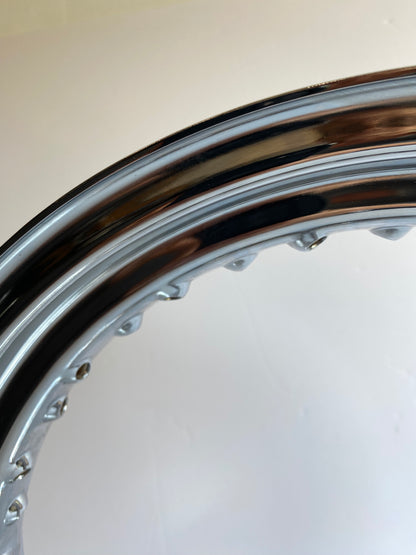 Cerclage de roue 3.00 x 16 chromé 40 trous Harley Davidson REF MCS 506279
