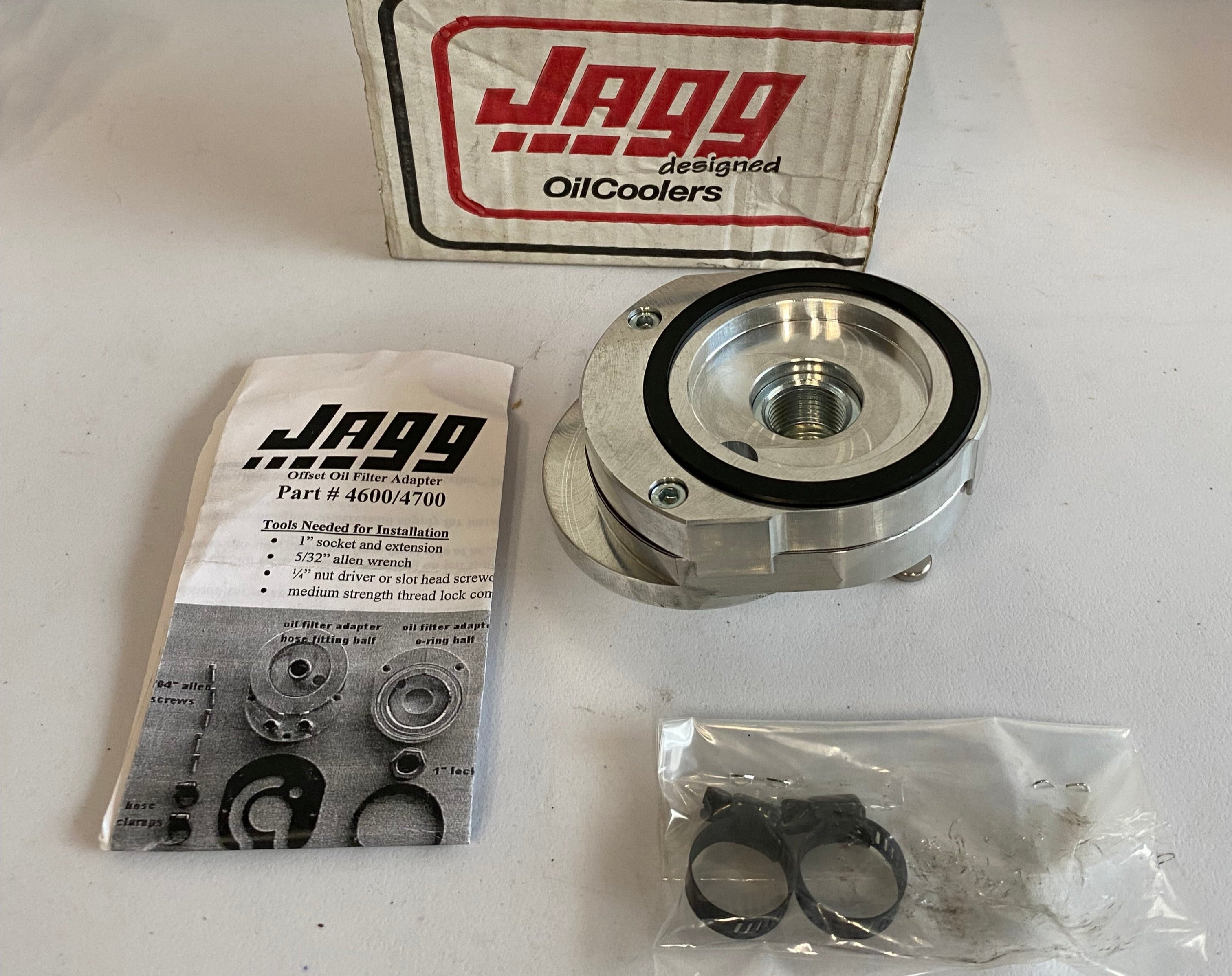 JAGG Oil Cooler Adapter REF: 4600