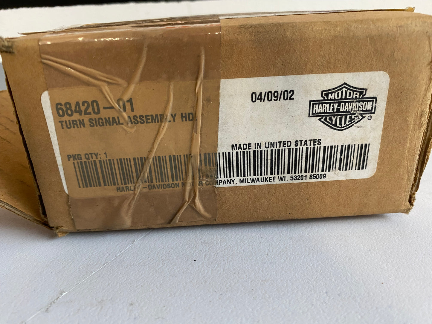 Clignotant arrière Bullet Harley Davidson REF OEM : 68420-01