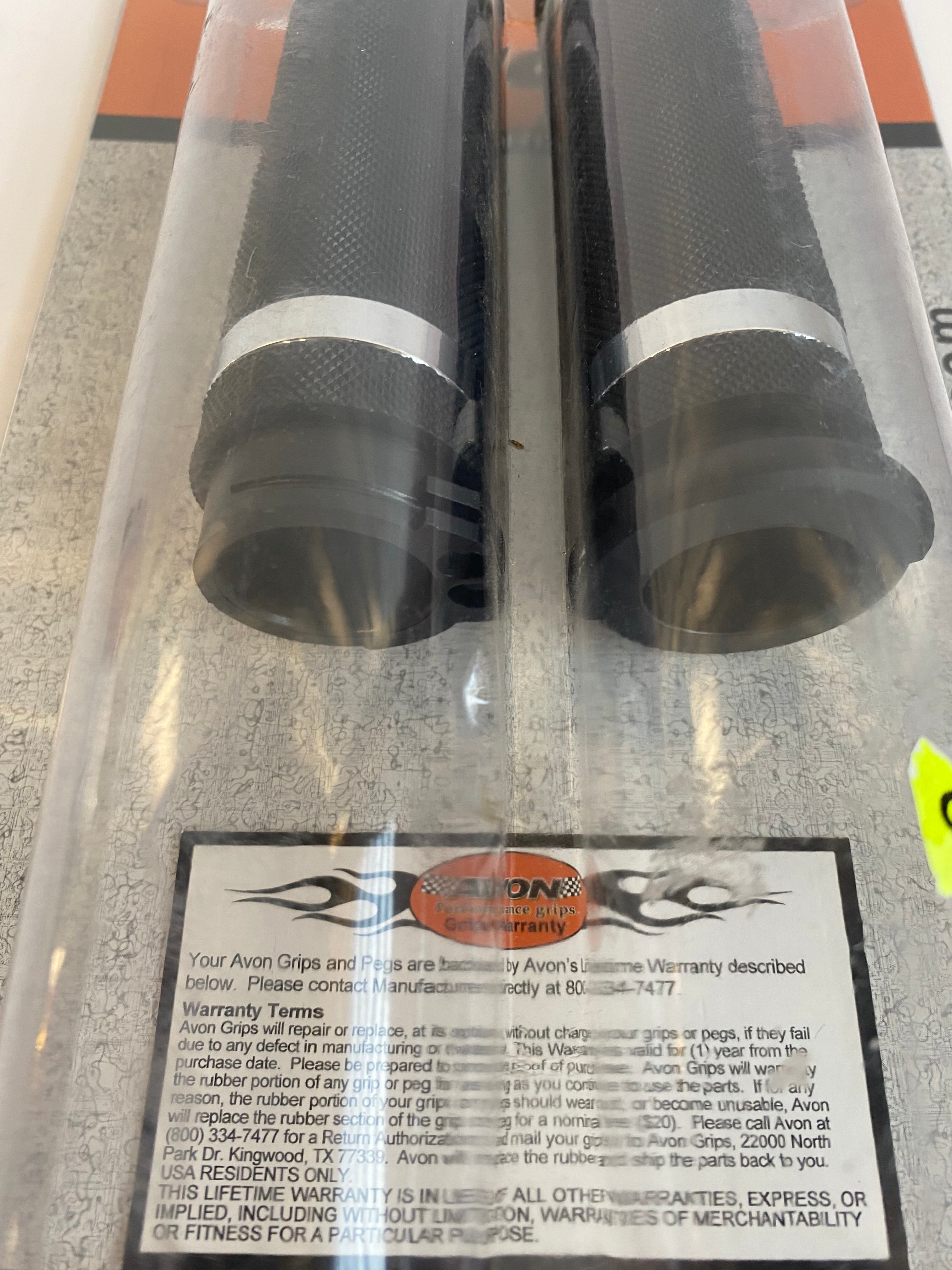 Jeu de poignées AVON Super Sport Air chrome Harley Davidson RE MCS 955968