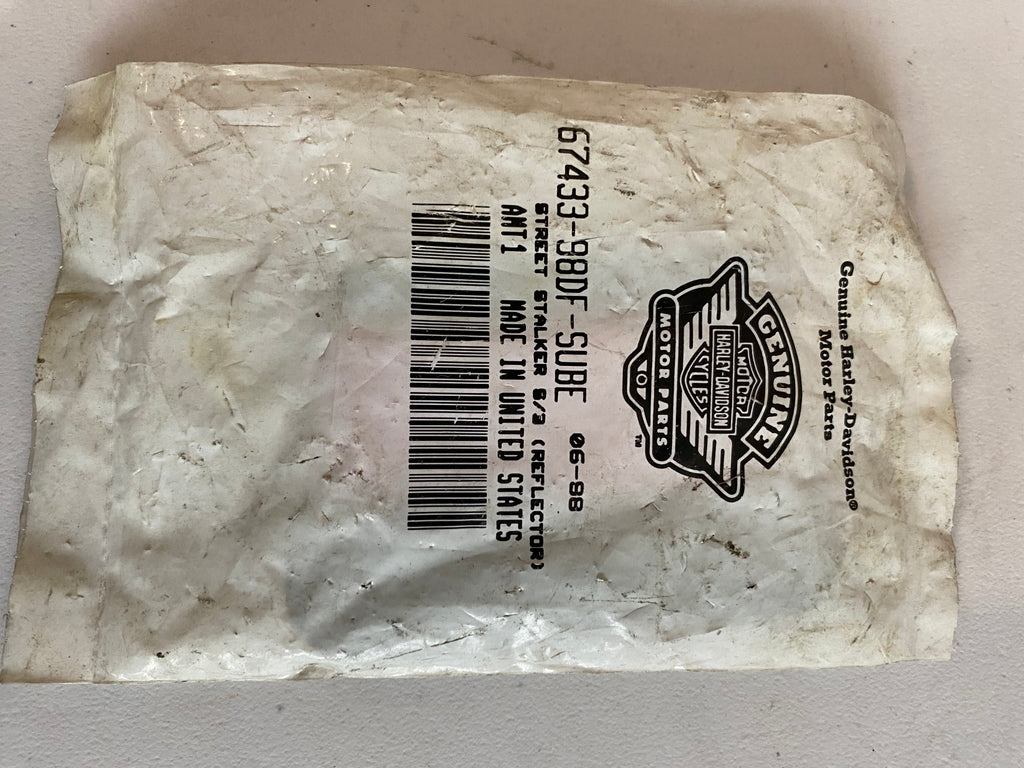 Support réflecteur + réflecteur Street Stalker 8/3 Harley Davidson REF OEM : 67433-98DF