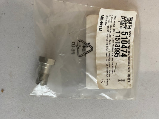 Anodized aluminum banjo bolt 10 x 100 REF MCS: 510474
