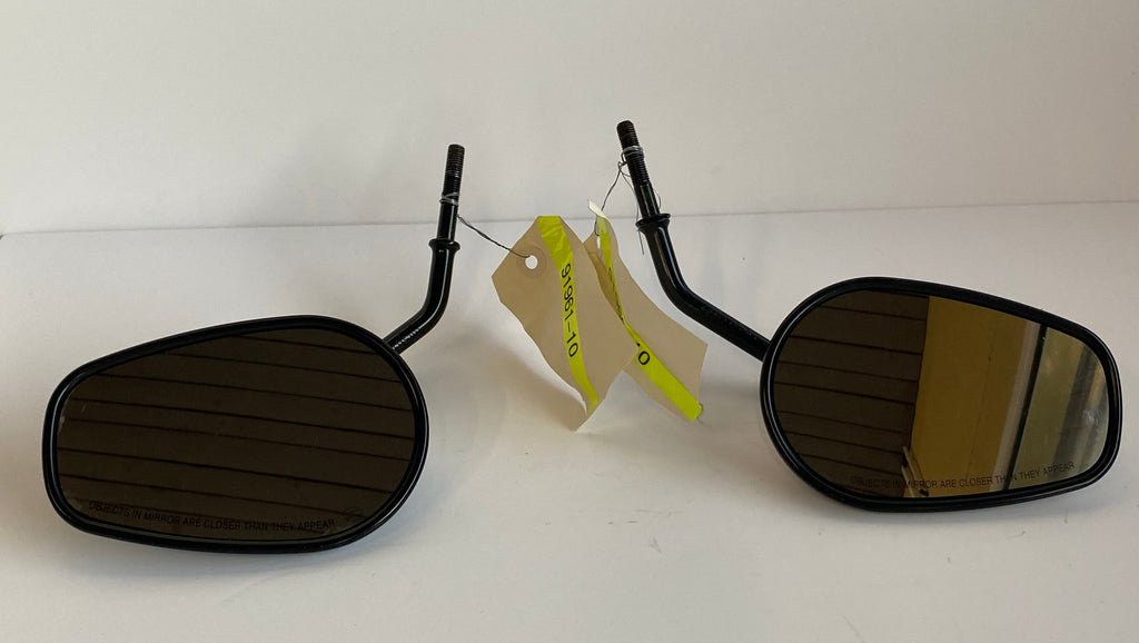 Jeu de 2 rétroviseurs noirs inversés Sportster Forty Eight Harley Davidson REF 91960-10 & 91961-10
