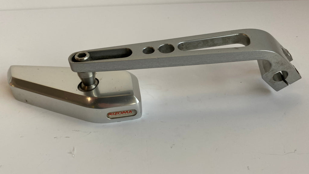 Rétroviseur gauche Rizoma gris satiné Buell