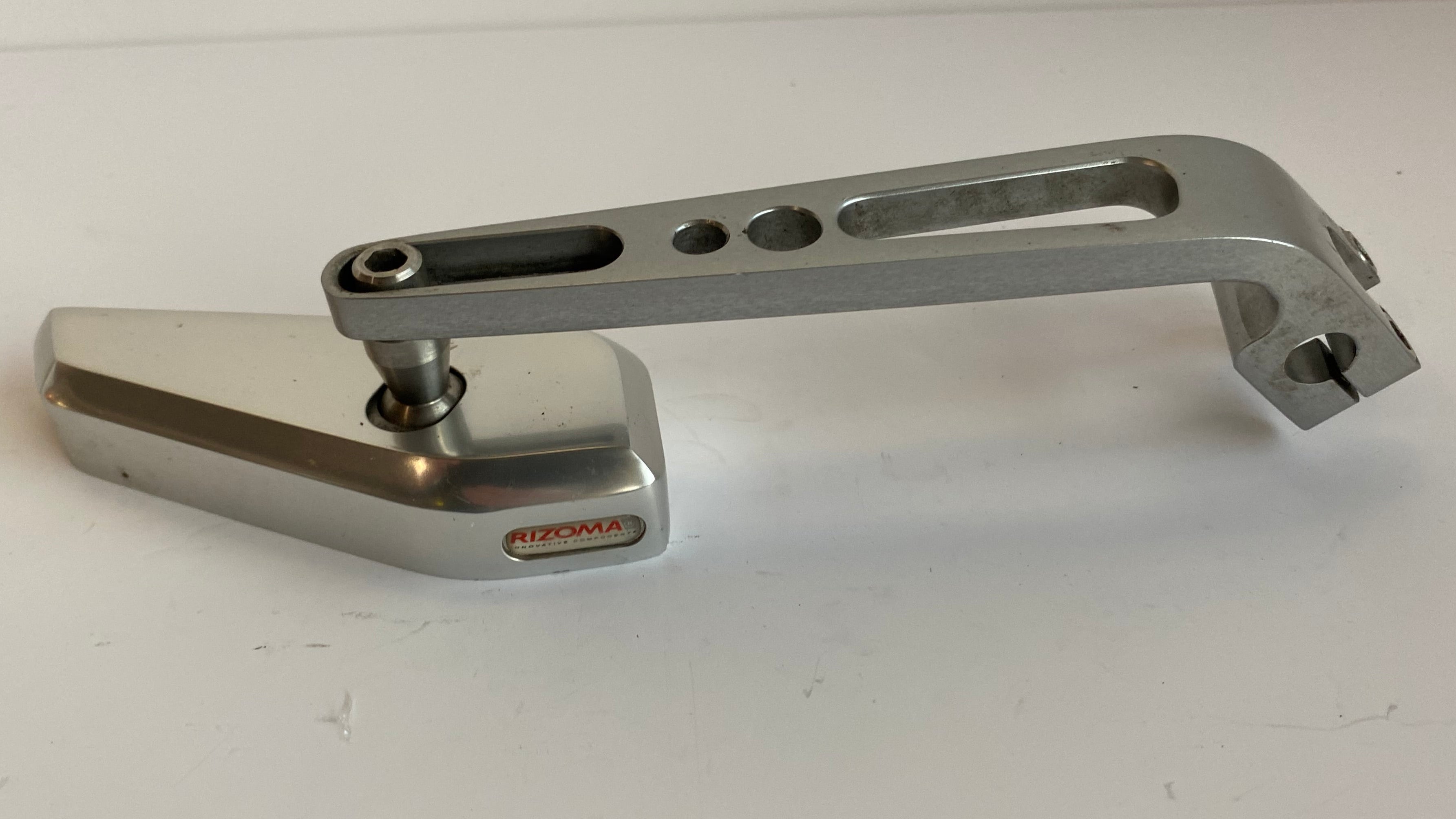 Rétroviseur gauche Rizoma gris satiné Buell