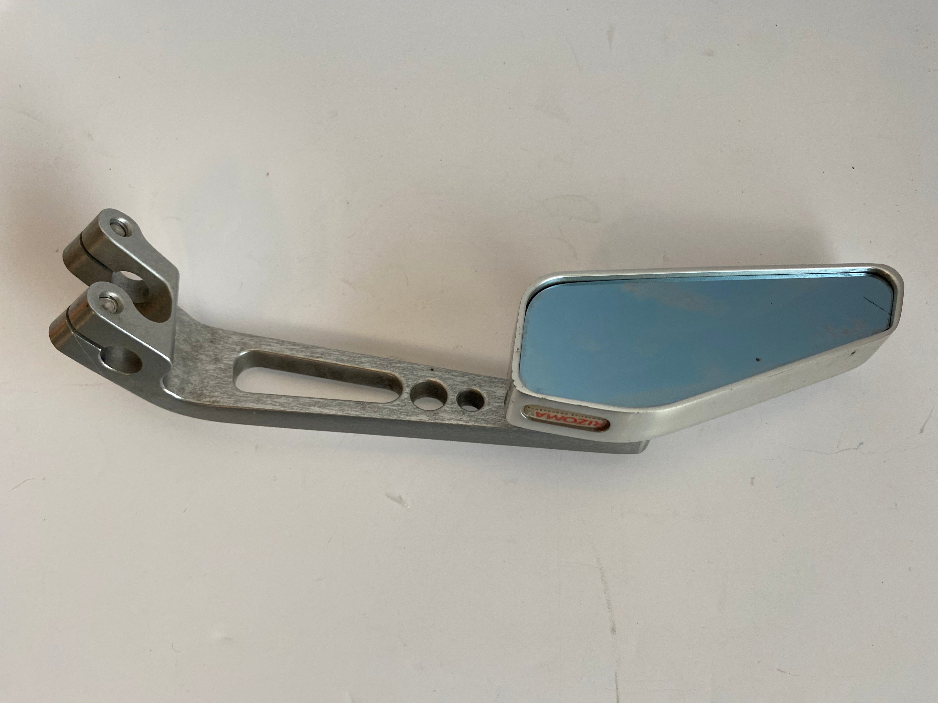 Rétroviseur gauche Rizoma gris satiné Buell