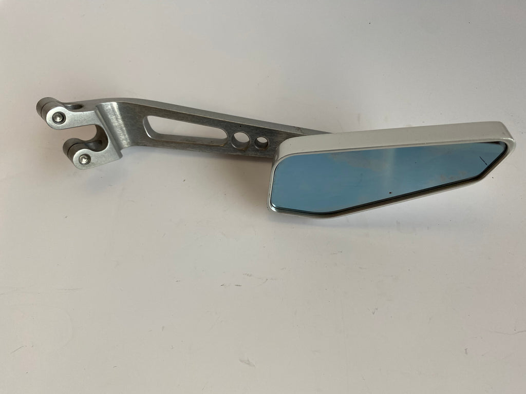 Rétroviseur gauche Rizoma gris satiné Buell