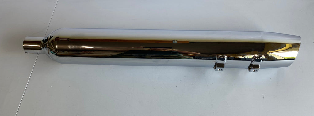 Harley Davidson Touring Straight Chrome Muffler REF OEM 65546-98A