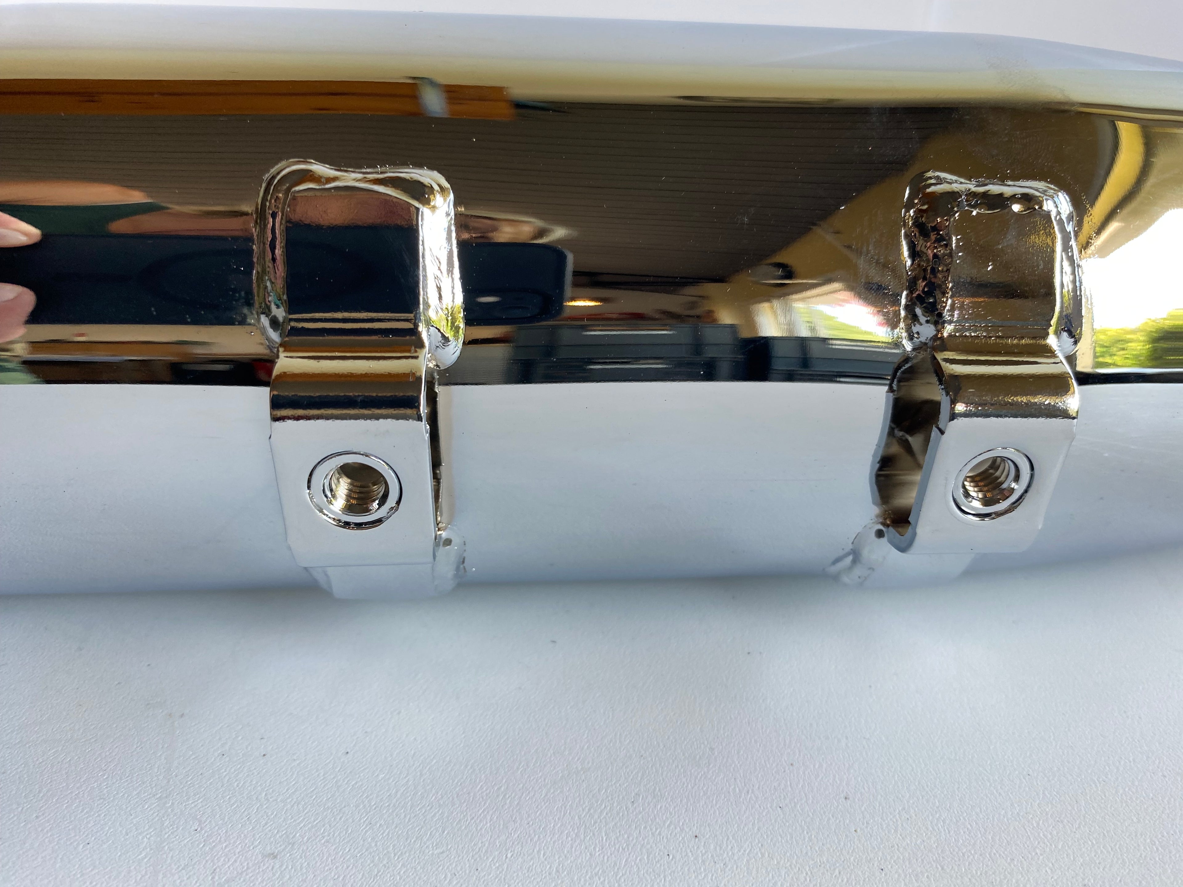 Harley Davidson Touring Straight Chrome Muffler REF OEM 65546-98A