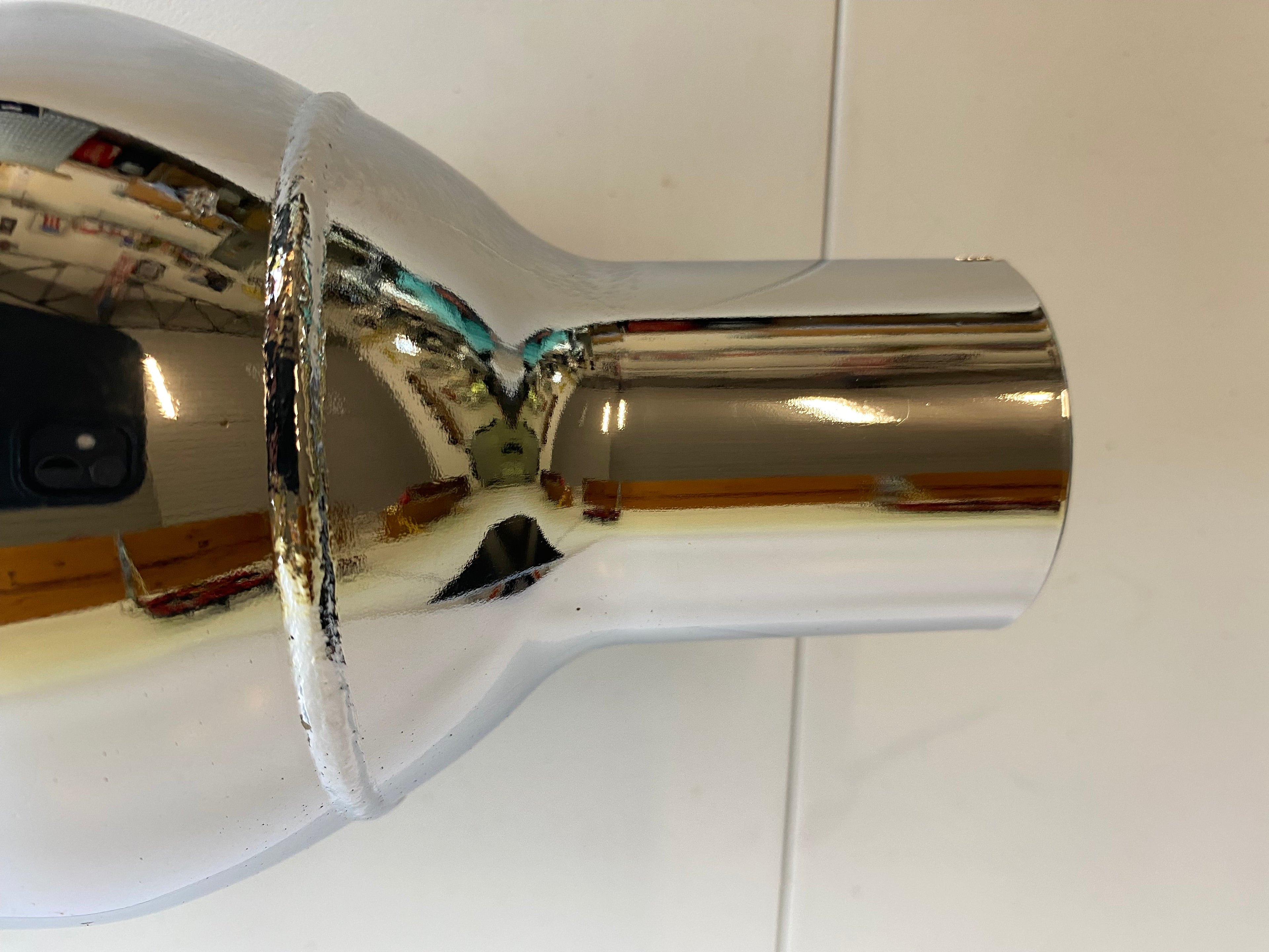 Harley Davidson Touring Straight Chrome Muffler REF OEM 65546-98A
