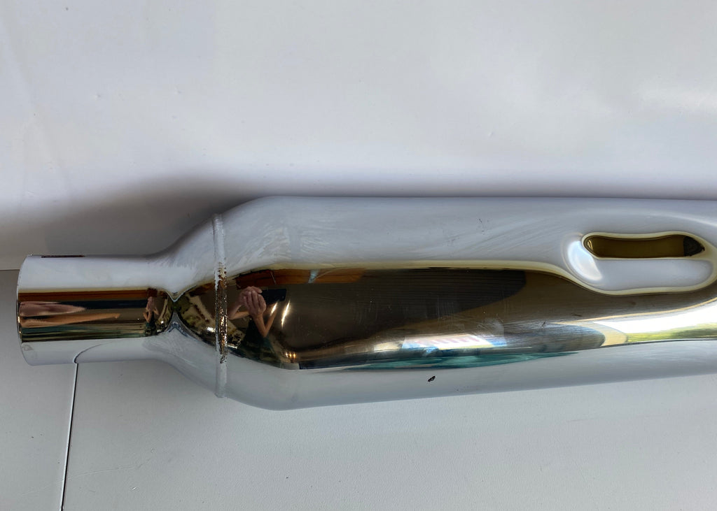 Harley Davidson Touring Straight Chrome Muffler REF OEM 65546-98A