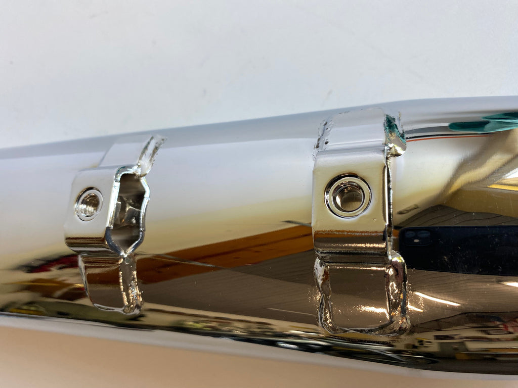 Harley Davidson Touring Straight Chrome Muffler REF OEM 65546-98A