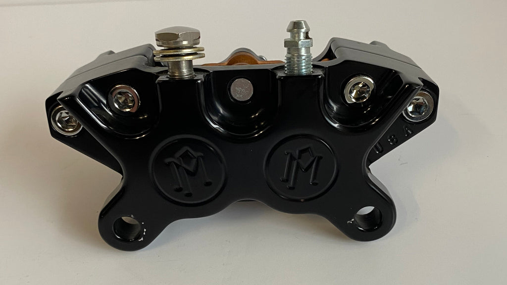 Etrier de frein noir Performance Machine 125x4R Harley Davidson REF MCS 952535