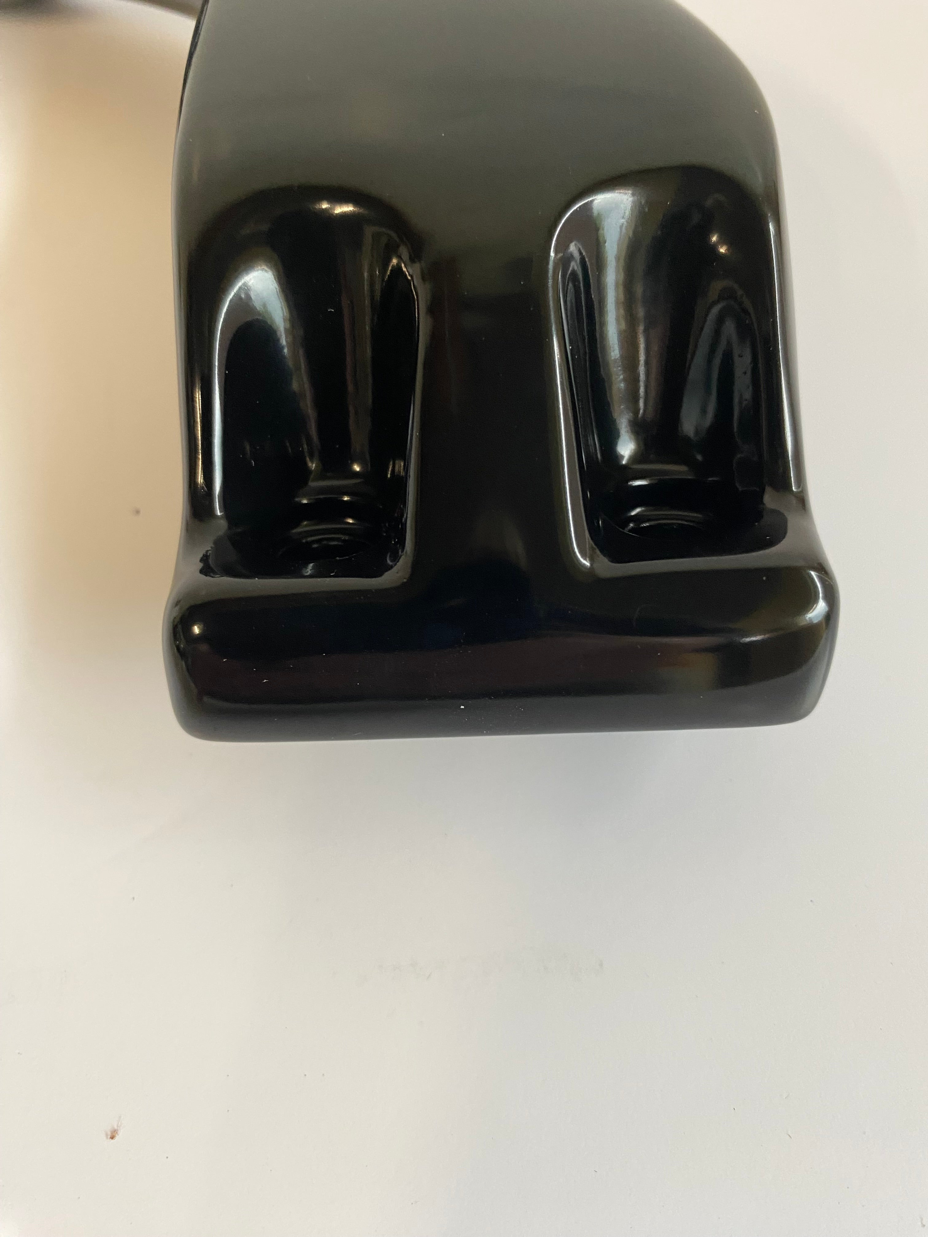 Support noir cale pied pilote gauche FXR Harley Davidson REF OEM 50639-81