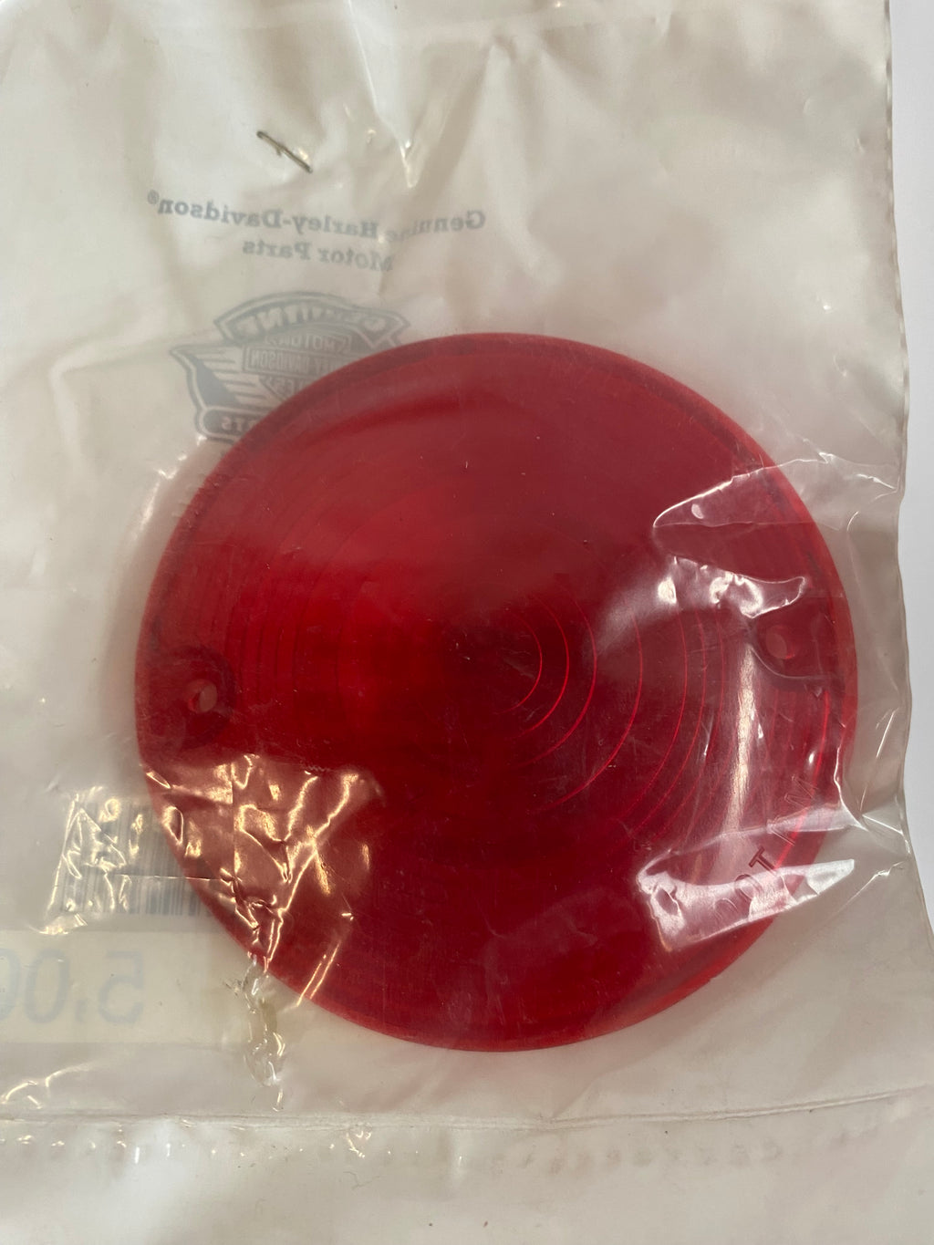 Cabochon rouge clignotant Harley Davidson REF OEM : 68458-88