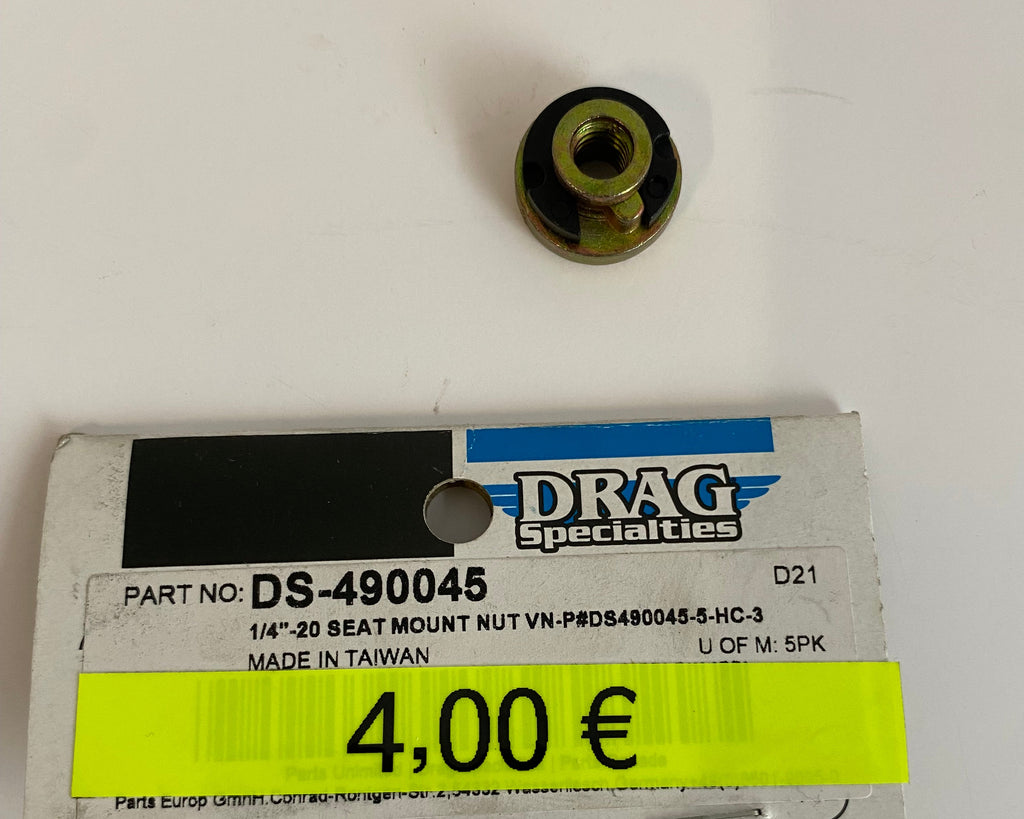 Ecrou de selle + clip Harley Davidson REF OEM 59768-97