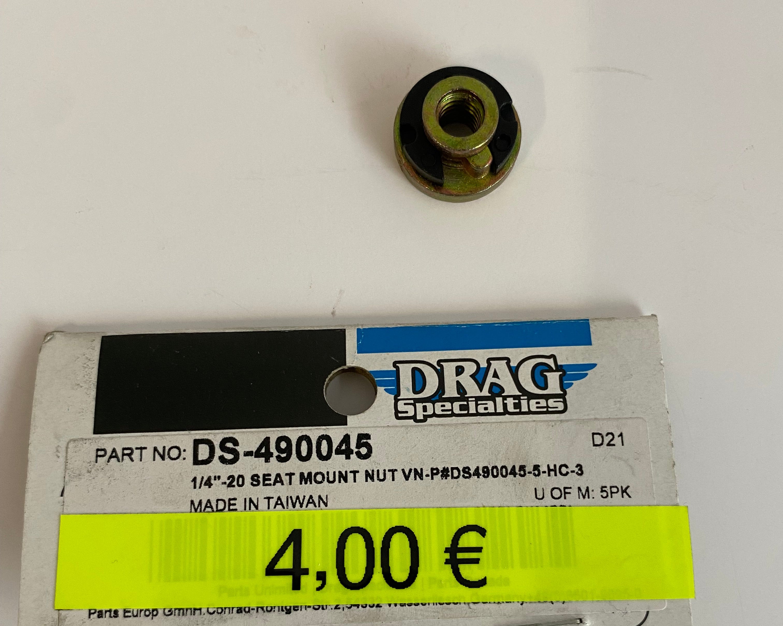 Ecrou de selle + clip Harley Davidson REF OEM 59768-97