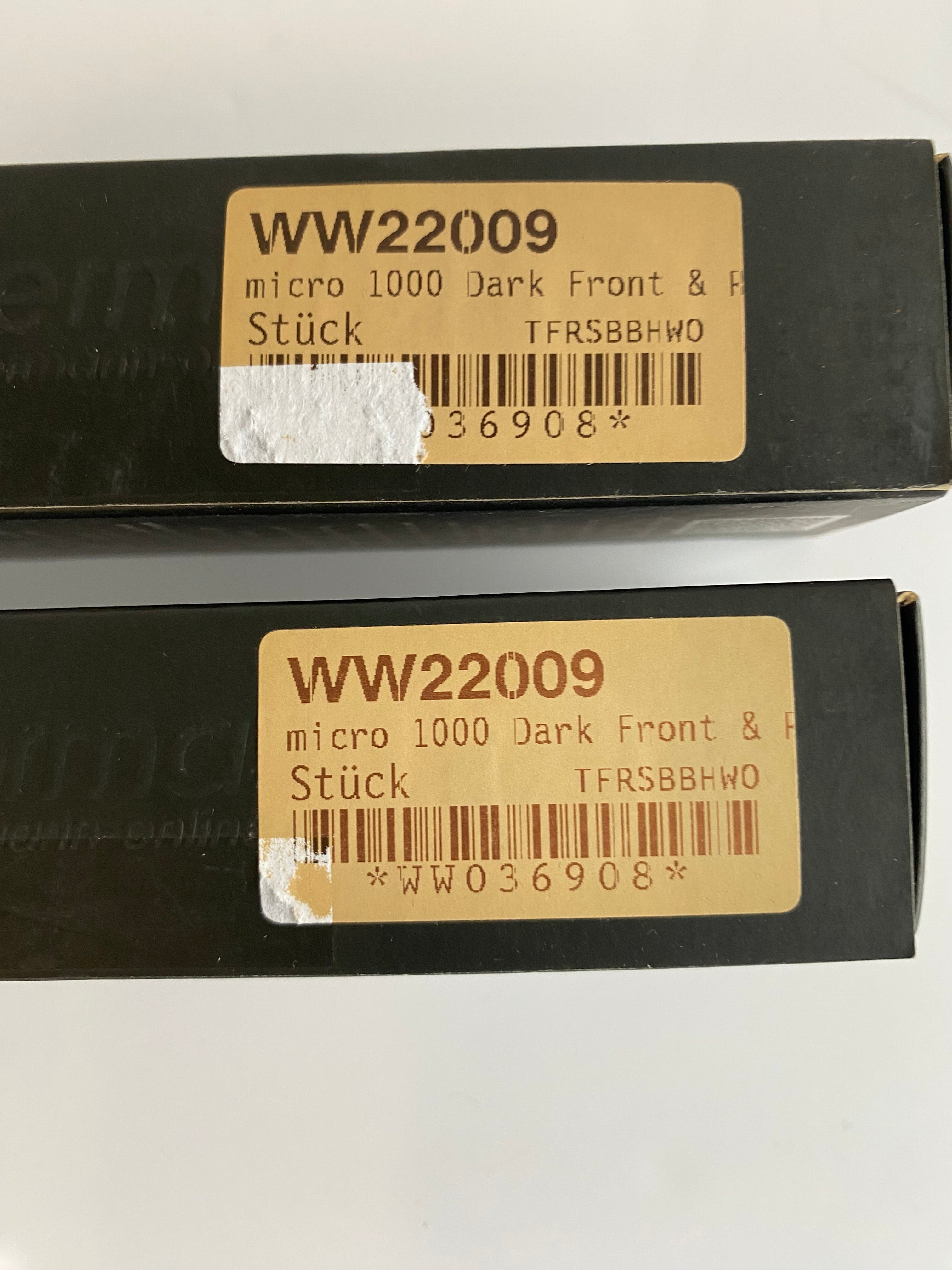 Jeu de 2 clignotants Kellermann micro 1000 Dark Harley Davidson REF WW 22-009