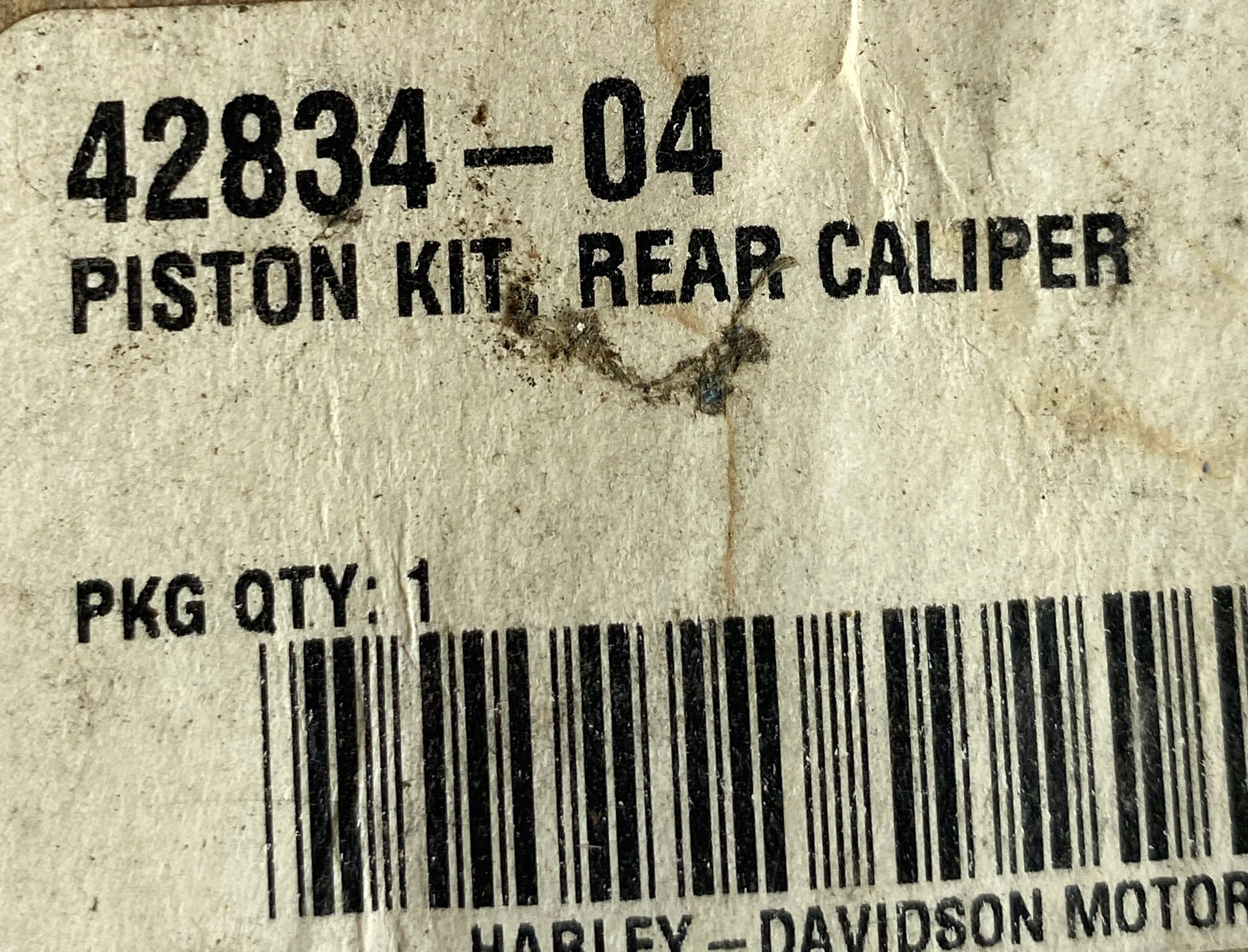 Harley Davidson Sportster Rear Brake Caliper Piston REF OEM 42834-04