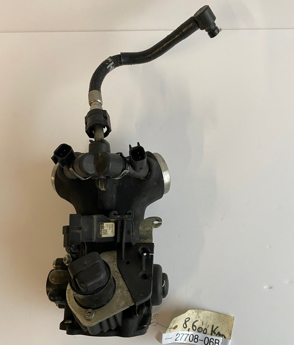Corps d'injection admission complet Dyna Harley Davidson REF OEM 27708-06B